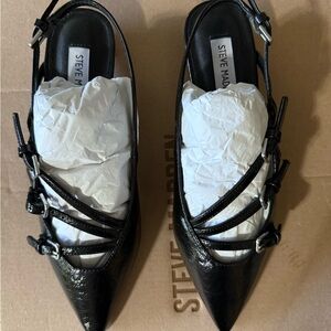 Steve Madden Black pointed flares